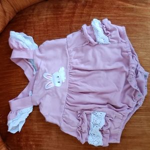 12-18M Bunny Romper